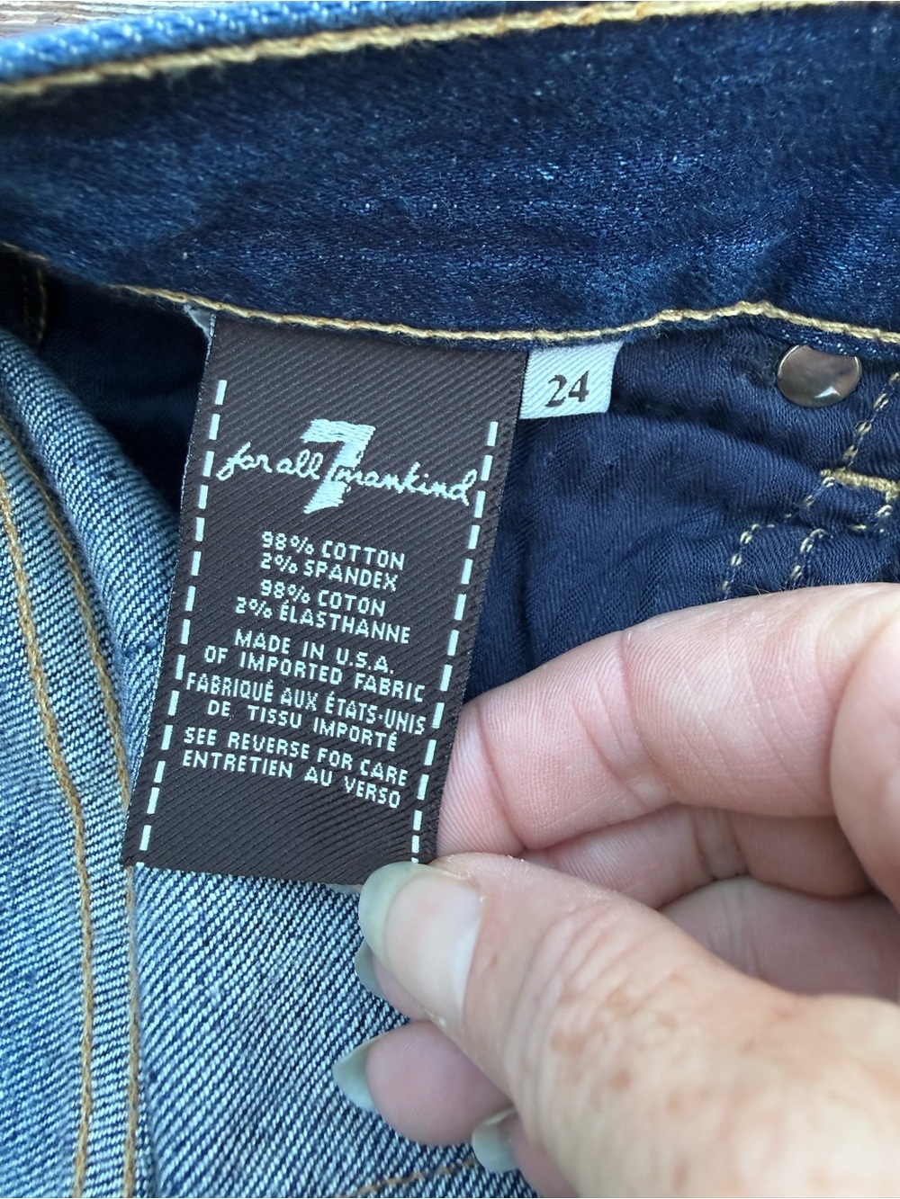 7 For All Mankind the 1984 boyfriend jeans - Picture 6 of 6